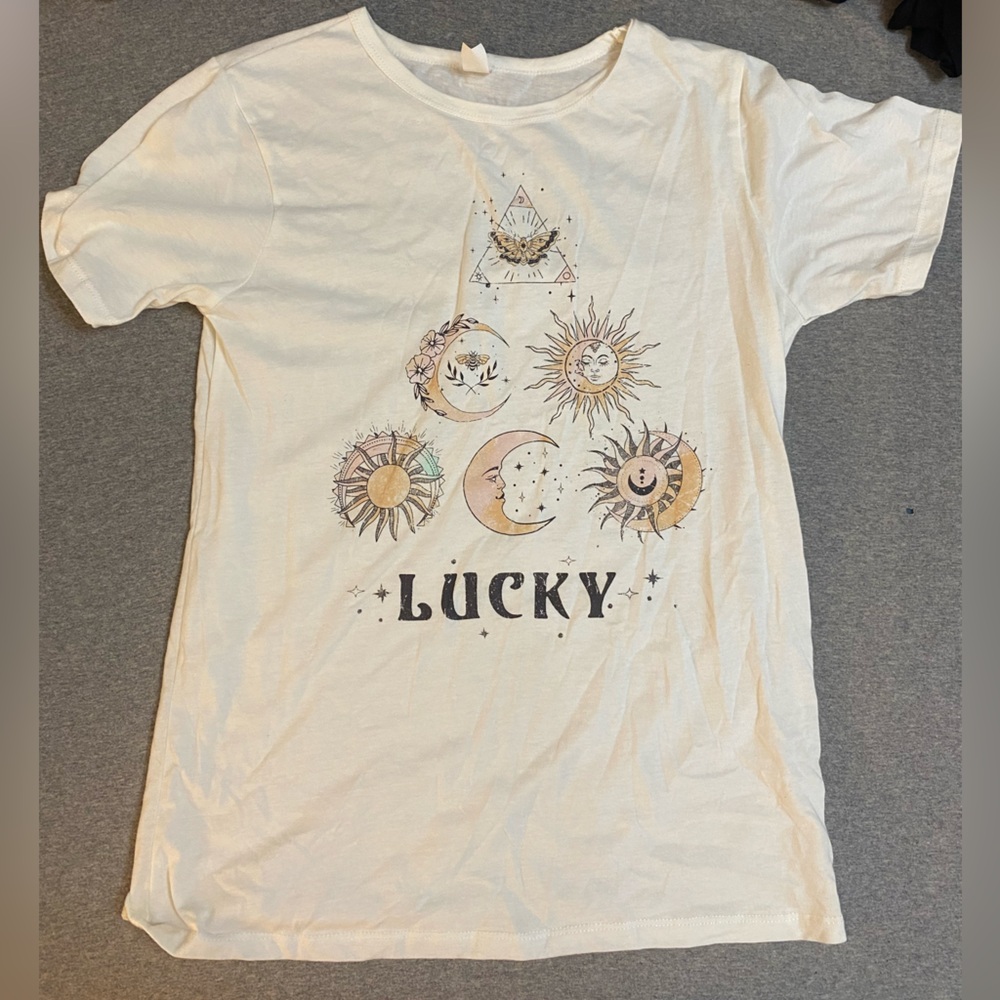 Off white Moon T-shirt